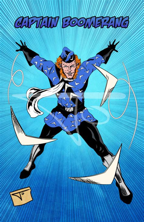 219 Captain Boomerang by bielero on DeviantArt .